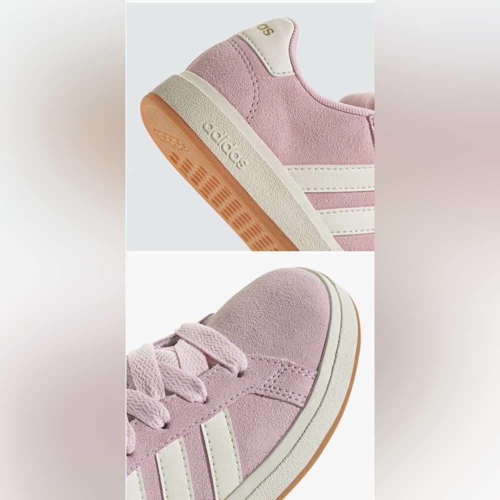 Adidas Girls’ Sneakers – Size 3.5 - Picture 3 of 13